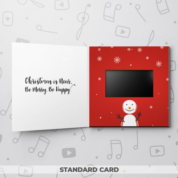 Snowman – Christmas Video Greeting Card
