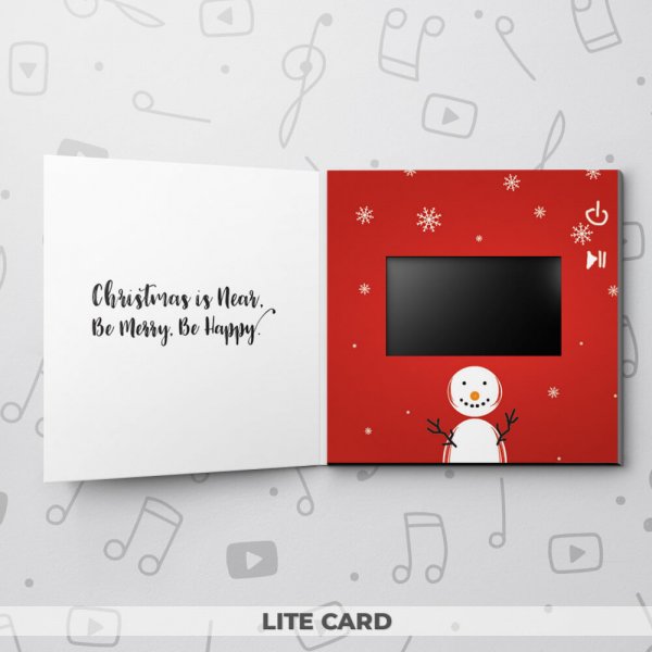 Snowman – Christmas Video Greeting Card