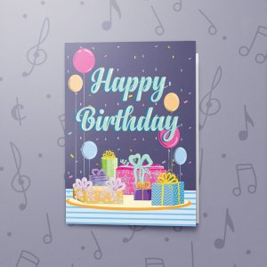 Birthday Presents – Musical Birthday Card