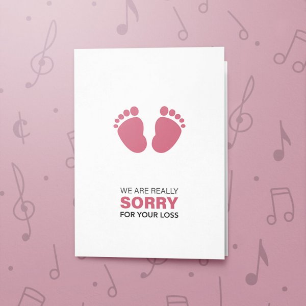 Child Loss – Musical Sympathy Card