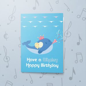 Whaley Happy Birthday – Musical Birthday Card