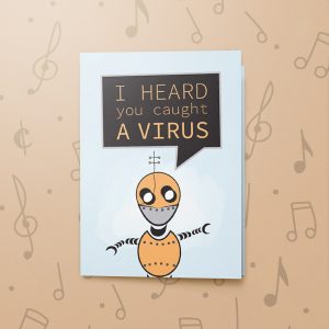 Robot Virus – Musical Get Well Card