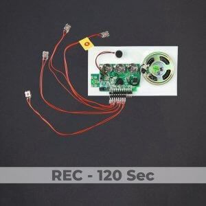 3 Button Sound Module - Rec 120 Sec