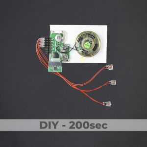 DIY Kit - 3 Button Sound Module - 200 Sec