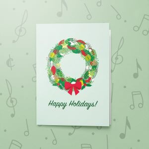 Happy Holiday – Musical Christmas Card