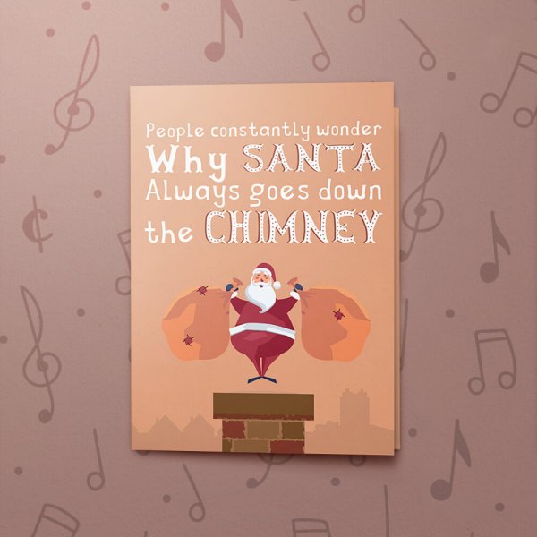 Santa Soot – Musical Christmas Card