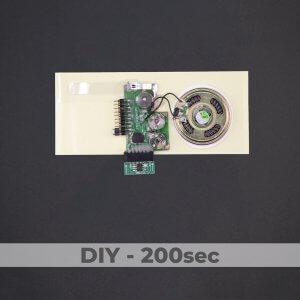 DIY Kit - Greeting Card Sound Module - 200 Sec