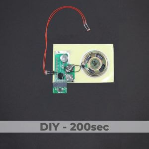 DIY Kit - Light Activated Sound Module - 200 Sec