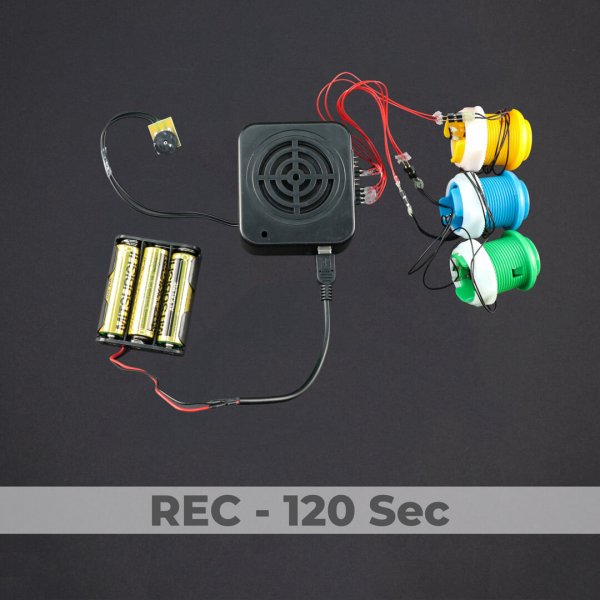 3 Button Sound Box - Rec 120 Sec