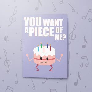 Piece of Me – Musical Birthday Card