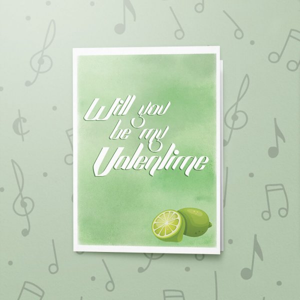 Valenlime – Musical Valentines Card