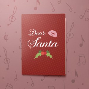 Dear Santa – Musical Christmas Card