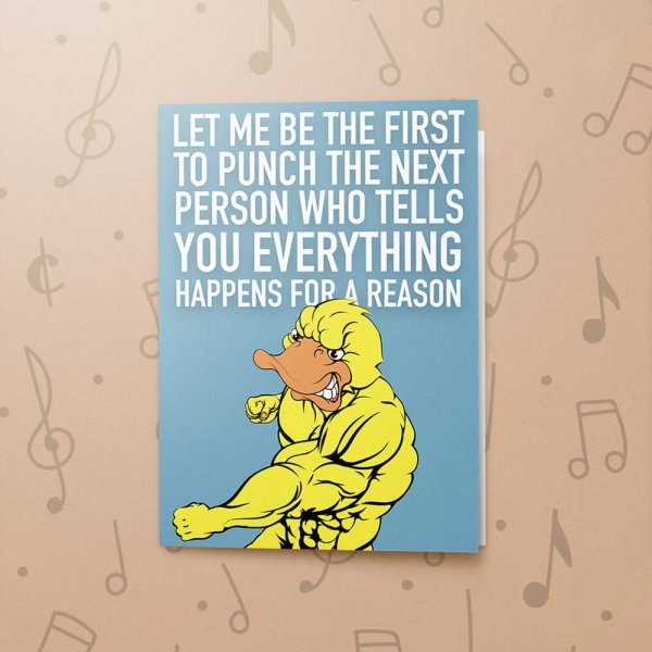Let Me Be The First – Musical Sympathy Card