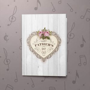 Happy Father's Day (Vintage) – Musical Father's Day Card