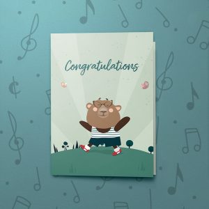 The Easiest Part of Life – Musical Graduation Card