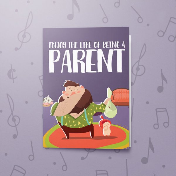 Enjoy Parenting – Musical Baby Card