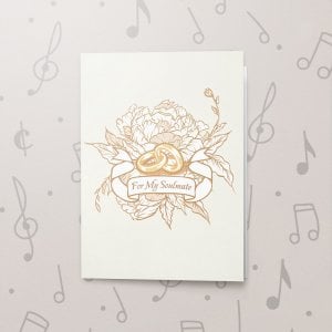 For My Soulmate (Blank) – Musical Wedding Card