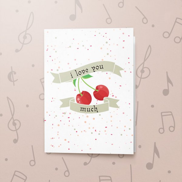 Cherry Love – Musical Love Card