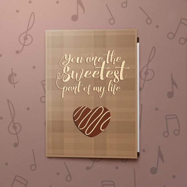 The Sweetest – Musical Valentines Card