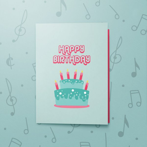 Funny Mean Birthday – Musical Birthday Card