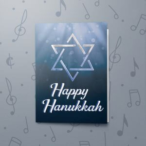 Star Hanukkah – Musical Hanukkah Card