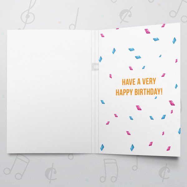 Happy Birthday Cupcake – Musical Birthday Card