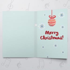 Christmas Ornaments – Musical Christmas Card