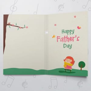 Always Take Care – Musical Father's Day Card