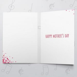 More than just mother – Musical Mother's Day Card