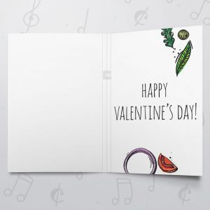 Pizza My Heart – Musical Valentines Card