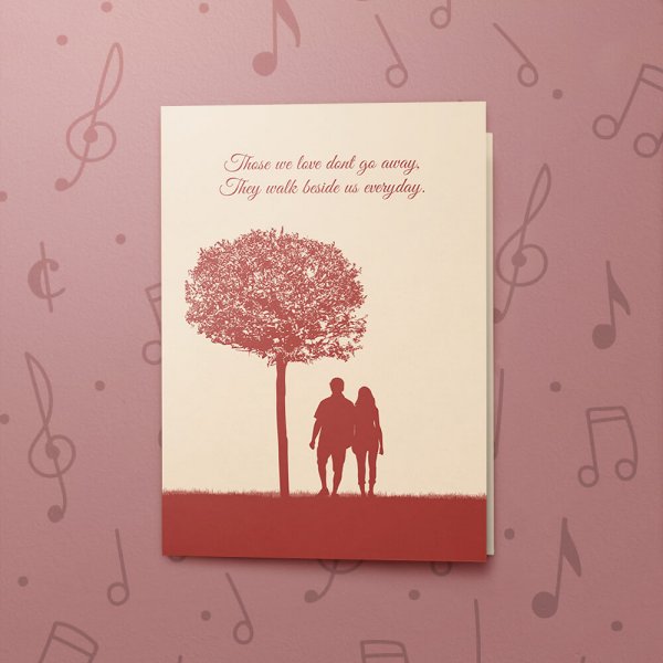 Losing Loved Ones – Musical Sympathy Card