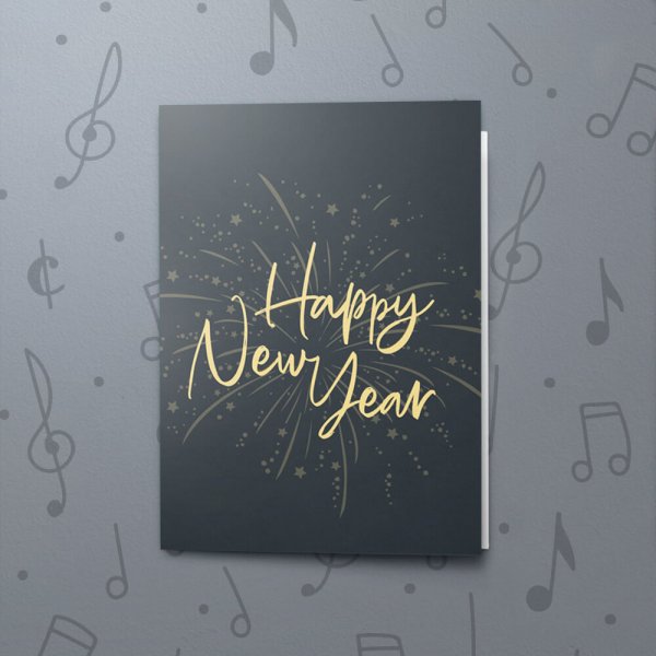 Fireworks – Musical New Year Card