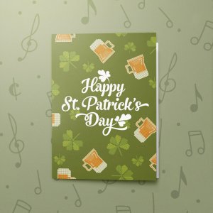 Pixel Beer – Musical St.Patrick's Card