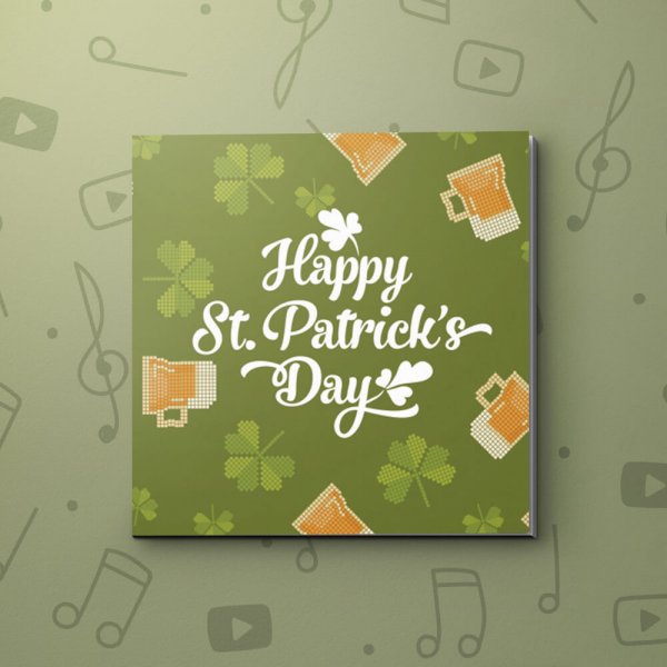 Pixel Beer – St. Patrick's Video Greeting Card