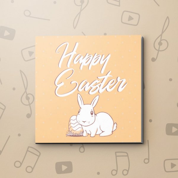 White Rabbit – Easter Video Greeting Card