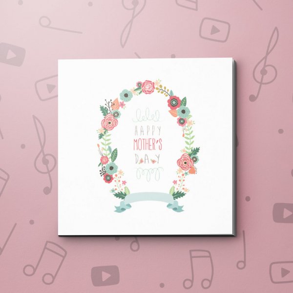 Happy Mother's Day (Wreath) – Mother's Day Video Greeting Card