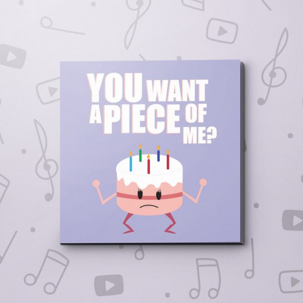 Piece of Me – Birthday Video Greeting Card