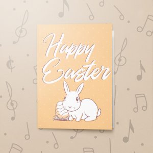 White Rabbit – Musical Easter Card