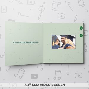 The easiest part of life – Graduation Video Greeting Card