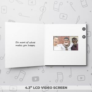 What makes you happy – Retirement Video Greeting Card