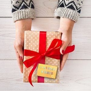 Blank Musical Gift Tag