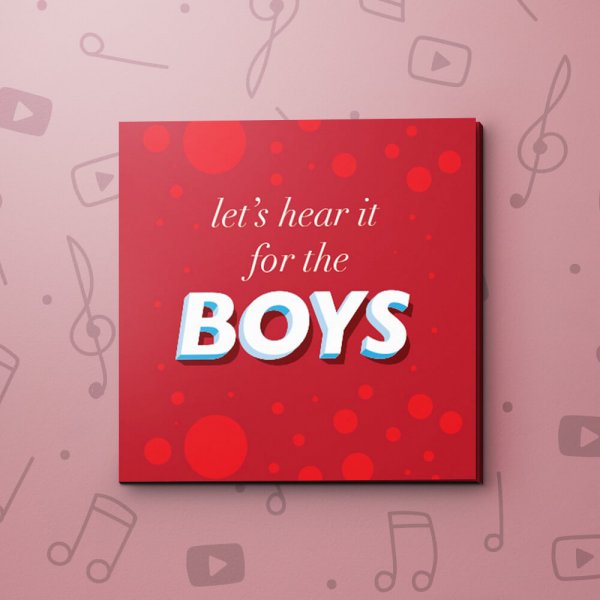For The Boys – LGBT Wedding Video Greeting Card