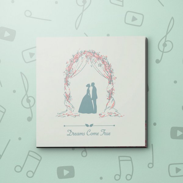 Dreams Come True – Wedding Video Greeting Card