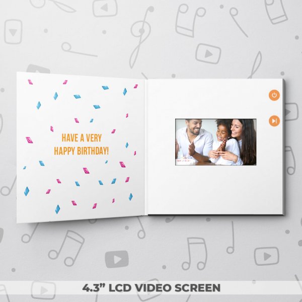 Happy Birthday Cupcake – Birthday Video Greeting Card