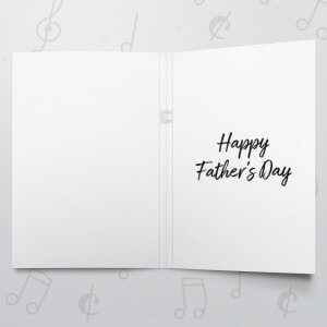 Husband Dad Hero – Musical Father's Day Card