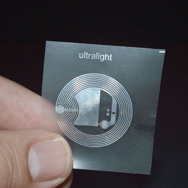 Mifare Ultralight – NFC Transparent Tag (Dry Inlay) (48 bytes)