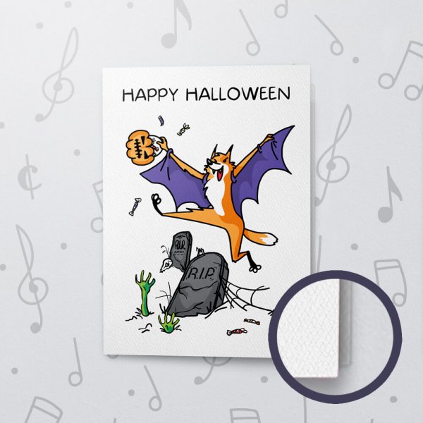 Halloween Surprise – Musical Halloween Card - Felt