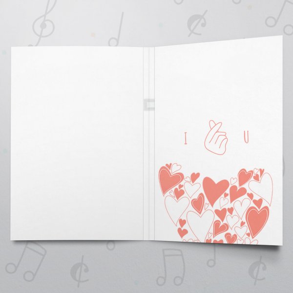 Finger Heart – Musical Love Card