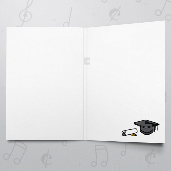 Congrats! You Graduated – Musical Graduation Card
