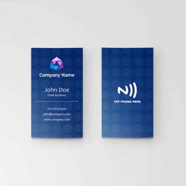 Dots - NFC Business Card - Vertical